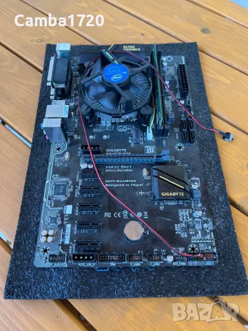 Gigabyte GA-H110-D3A + Intel процесор + DDR4 RAM