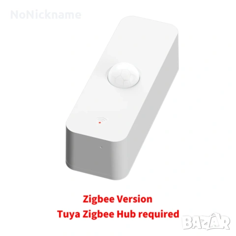Zigbee PIR Motion Sensor Tuya, Smart Life, PIR сензор за движение Smart Home