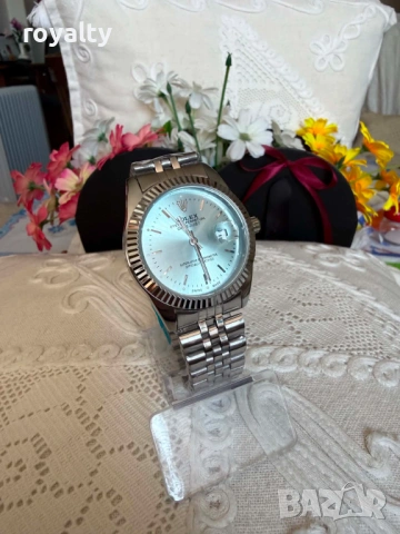 Rolex Нов Мъжки Часовник Кварцов Механизъм Ролекс 