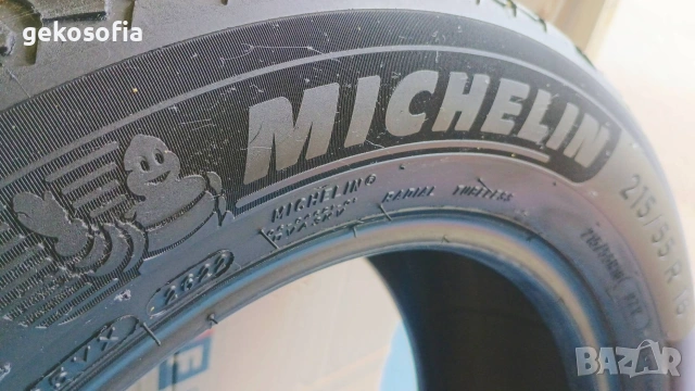 MICHELIN - 215 / 55 / 16 - Два броя отлични всезезонни гуми 