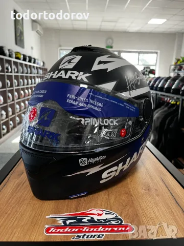 Мото каска SHARK SPARTAN 1.2 A.Parasoll WSBK Replica,L 59-60 см. очила 179 €, снимка 4 - Аксесоари и консумативи - 55656619