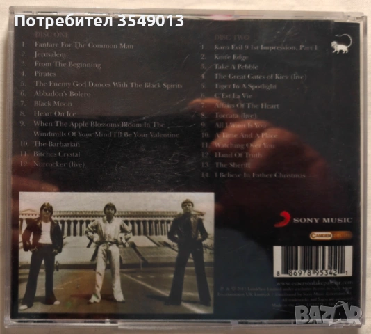 CD / ЦД компакт диск - Emerson, Lake & Palmer - 2011 - From The Beginning - The Best Of ELP [2 CD] д, снимка 8 - CD дискове - 54483341