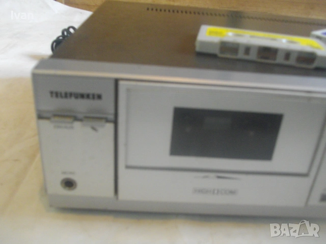 КАСЕТЕН ДЕК TELEFUNKEN HC800 HIFI CASSETTEN DECK ТЕЛЕФУНКЕН, снимка 3 - Декове - 54511775