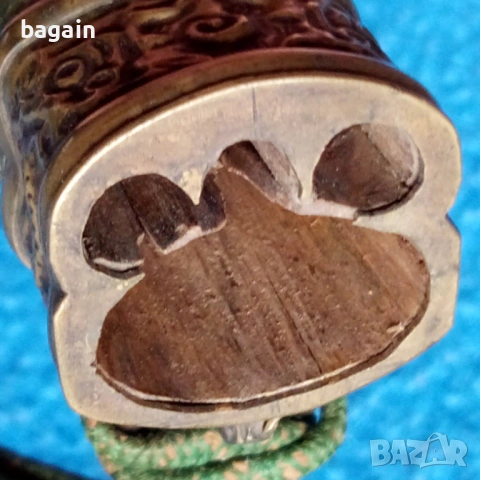 Нож на мандарин от династия Цин, кама, сабя, ятаган., снимка 5 - Антикварни и старинни предмети - 54085576