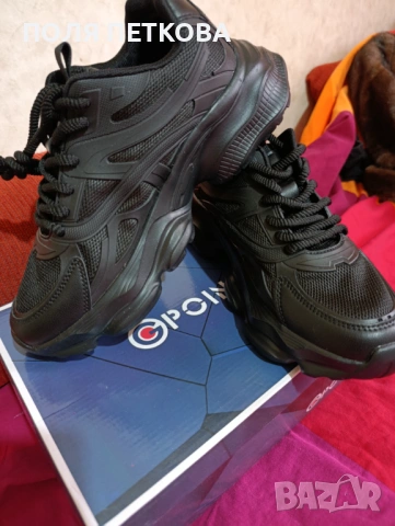 Черни маратонки , снимка 4 - Маратонки - 54061315