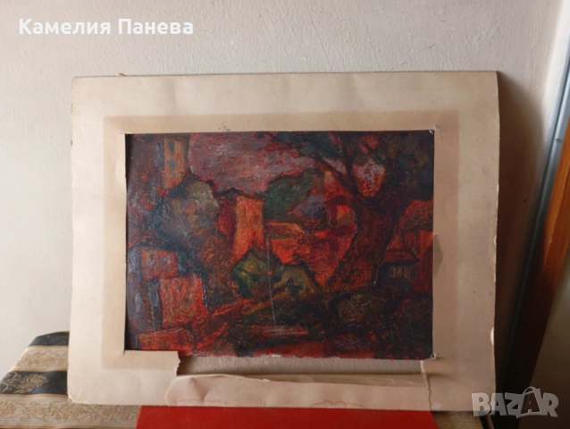 Картина пейзаж от Величко Коларски, снимка 2 - Картини - 54766759
