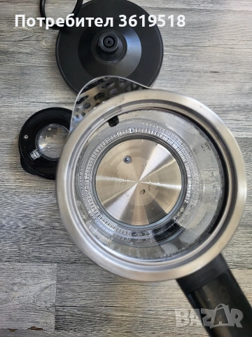 Дигитална стъклена кана за вода SilverCrest, снимка 2 - Кани - 54363525