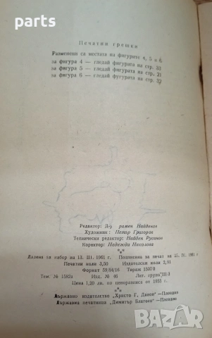 Грижи за Косата и Предотвратяване на Окапването ѝ - Пловдив 1961г., снимка 3 - Специализирана литература - 54637383