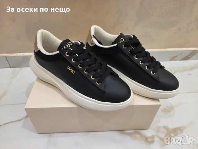 Liu-Jo ЧИСТО НОВИ Дамски Кожени Сникърси Естествена Телешка Кожа 40 номер👟Дамски Маратонки, снимка 4 - Маратонки - 55595940
