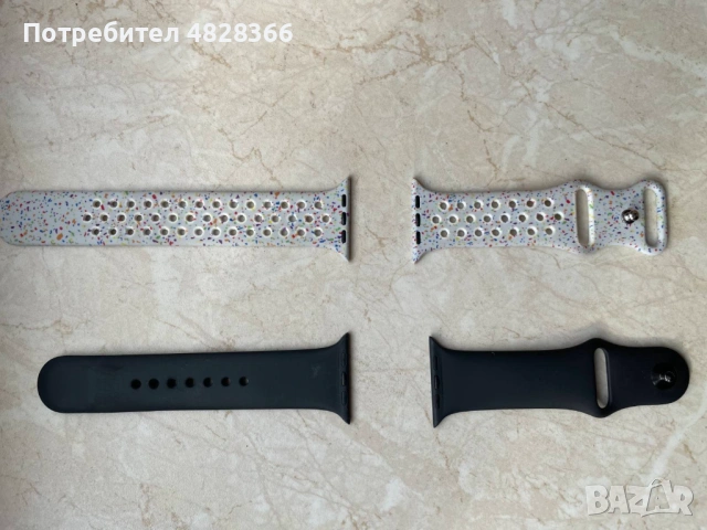 Aplle Watch Series 5 44mm - много запазаен с каишки, снимка 8 - Смарт гривни - 54562456