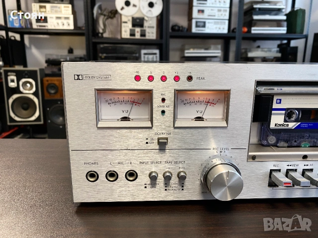 Чудесен касетен дек JVC, снимка 2 - Декове - 54228026