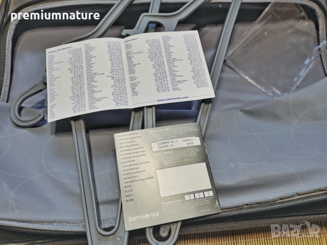Samsonite / пътнически хибриден куфар тип чанта сак 🟢 в наличност