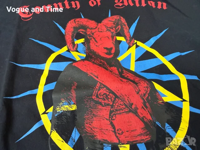 Тениска Marcelo Burlon, снимка 4 - Тениски - 55301025