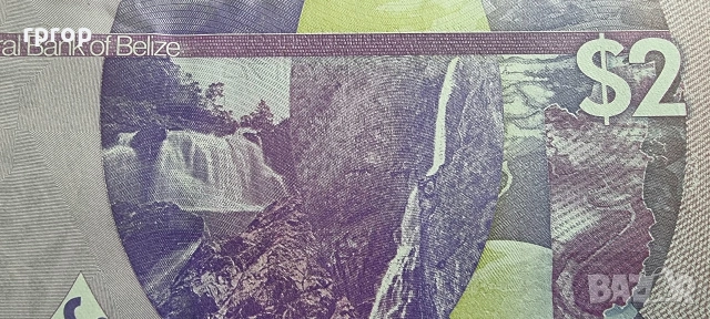 Белиз. 2.долара. 2025 г. UNC. Най новата банкнота., снимка 3 - Нумизматика и бонистика - 28955090