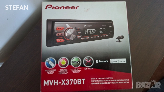 PIONEER MVH-X370BT MIXTRAX, снимка 4 - Аудиосистеми - 54755199