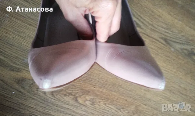 MARTINELLI Оригинални обувки естествена кожа, цвят пудра, размер 39, със забележки, снимка 9 - Дамски обувки на ток - 55451511