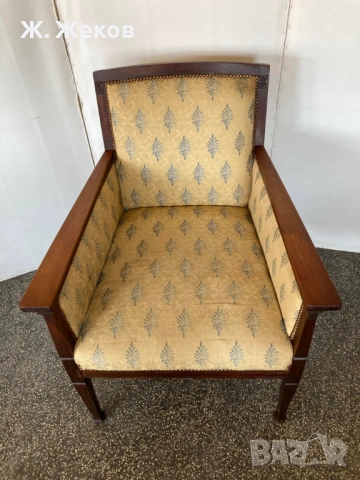 Стилно винтидж кресло, снимка 5 - Дивани и мека мебел - 54349270