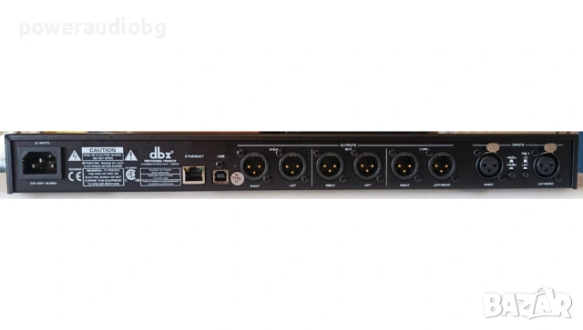Дигитален звуков процесор DBX DriveRack PA2  (DSP), снимка 6 - Ресийвъри, усилватели, смесителни пултове - 54494293