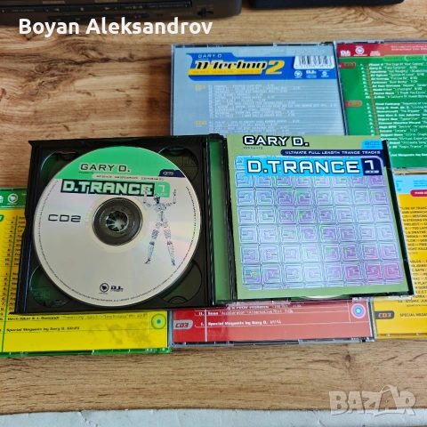 Колекция CD-та – Gary D. D.Trance / D-Techno (оригинали), снимка 6 - CD дискове - 55008626