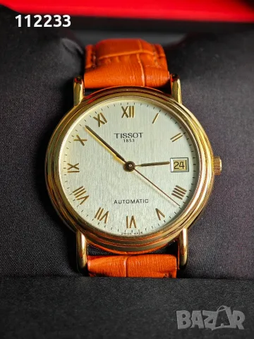 Tissot Carson Automatic 35.5 mm 18K Yellow Gold, снимка 7 - Мъжки - 55675036