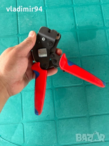 Knipex 97 53 09 кримп клещи за гилзи, снимка 4 - Клещи - 54479735