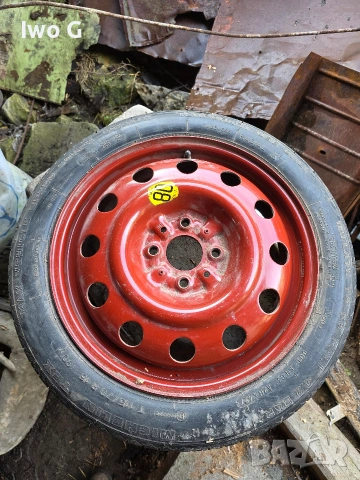 Резервна гума ПАТЕРИЦА 15 цола 4х98 за Fiat, Lancia, Alfa Romeo