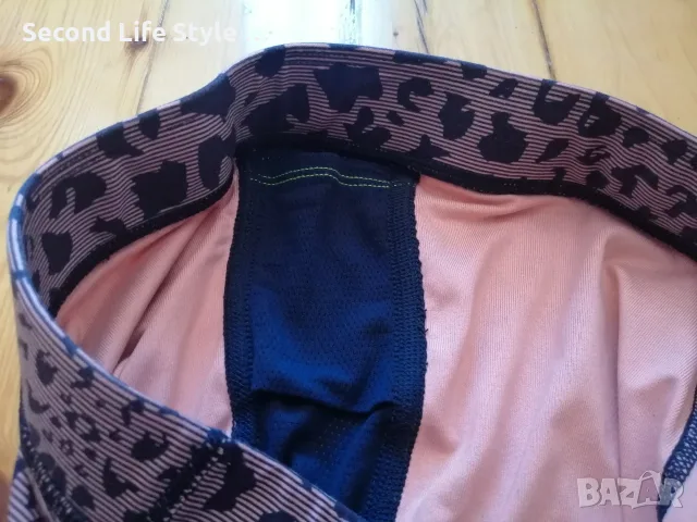 Nike Dri-FIT оригинален дамски къс клин / къси спортни панталонки с леопардов принт р-р S, снимка 15 - Къси панталони и бермуди - 55692419