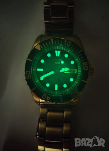 Рядък колекционерски Seiko 5 Sports „Sea Urchin“ SNZF22J1 – MADE IN JAPAN, бартер, снимка 8 - Мъжки - 55224393
