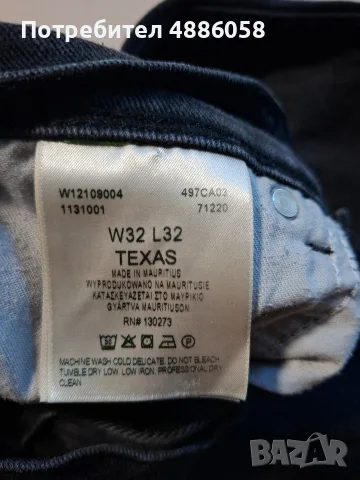 Дънки Wrangler - размер 32, снимка 4 - Дънки - 55588019