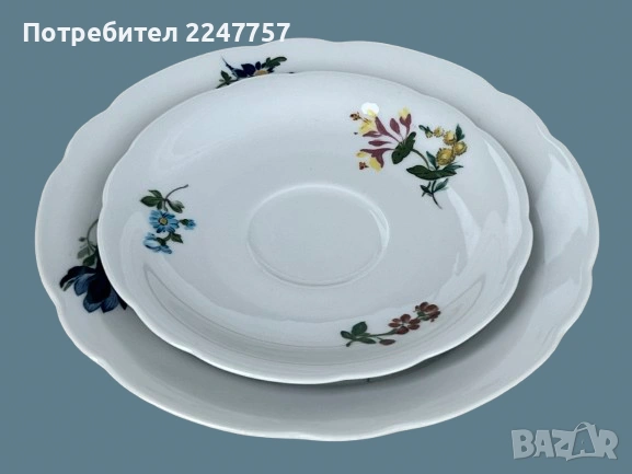 Троен сет порцелан KAHLA, снимка 4 - Антикварни и старинни предмети - 54914655
