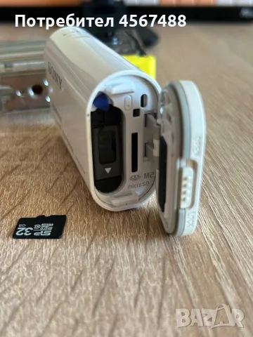 Спортна видеокамера Sony HDR-AS100V, Wi-Fi, FullHD + монопод + sd + box , снимка 4 - Камери - 55431368