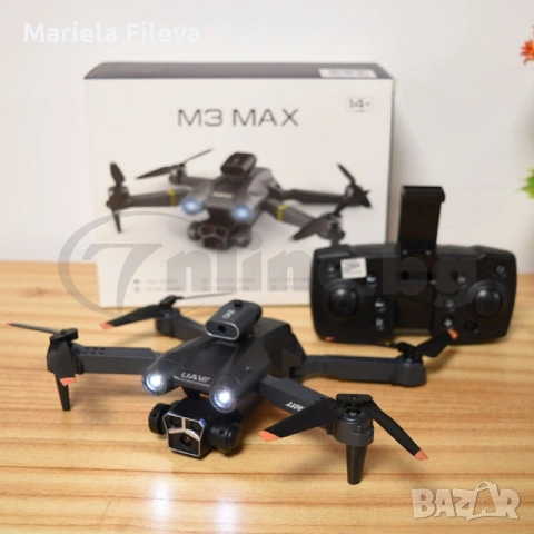 Дрон M3 MAX, снимка 3 - Дронове и аксесоари - 54412799