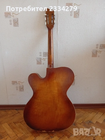 Ретро акустична китара ,,Кремона" модел Мексико, 60-70те години. , снимка 6 - Китари - 55009684