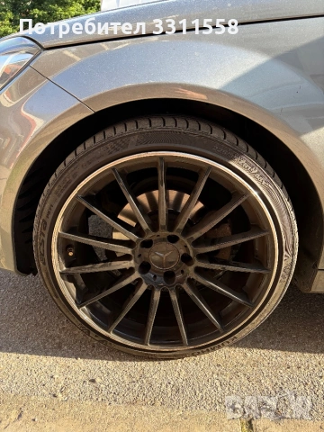Джанти и гуми 225/35/19 Mercedes W204, снимка 2 - Гуми и джанти - 54707543