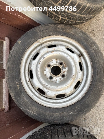 14 сол гуми със джанти, снимка 3 - Части - 54182841