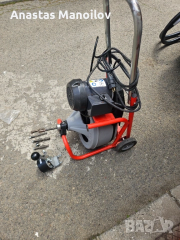 Mашина за почистване на канали Ridgid K400, снимка 4 - Други инструменти - 54552517