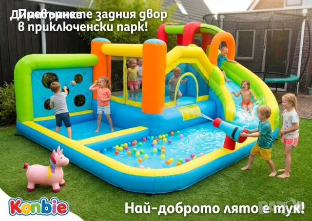 Балонена къща - Батут - Пързалка - Замък - Анимационни костюми под наем , снимка 5 - Детегледачки, детски центрове - 53824245