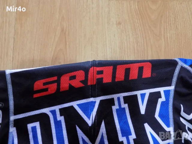 дамско вело джърси bicycle line/erge sram тениска екип блуза елек шосейно колоездене оригинал L/XL, снимка 15 - Спортни екипи - 53989750