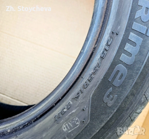 Гуми HANKOOK 215/55R16, снимка 2 - Гуми и джанти - 55268277