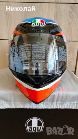 Каска AGV K1 Rodrigo, снимка 2 - Аксесоари и консумативи - 55064760