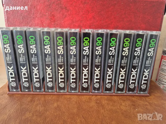 Качествени аудио касети TDK SA90 – TYPE II – хромна лента - Made in Japan - като нови + подарък