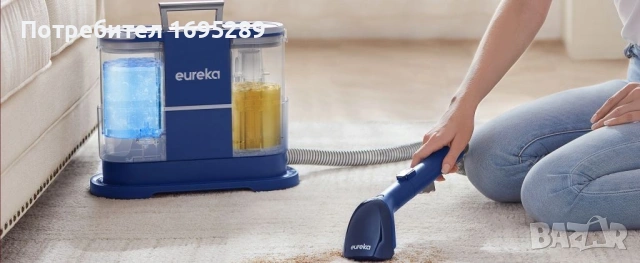 EUREKA NEY100 - ПРЕНОСИМА ПЕРЯЩА ПРАХОСМУКАЧКА ЗА КИЛИМИ И АВТОМОБИЛНИ ТАПИЦЕРИИ, снимка 4 - Прахосмукачки - 54915258