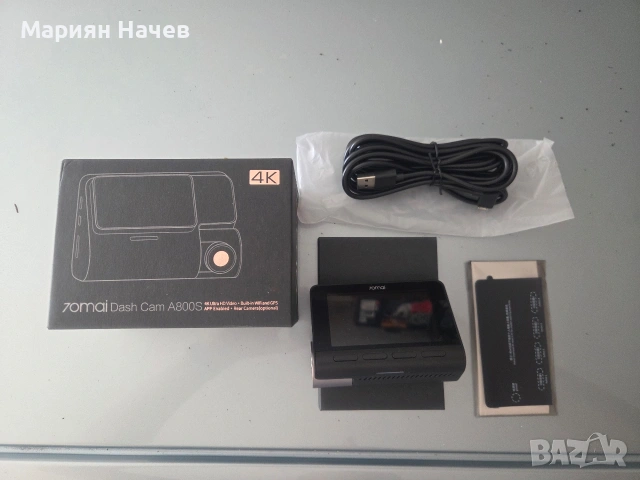70mai Dash Cam 4K A810S предна камера, снимка 3 - Аксесоари и консумативи - 55250493