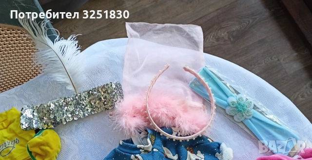 За кукла .Лот комплект дрехи за кукла baby born и три диадеми, снимка 4 - Кукли - 54722259
