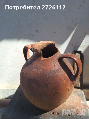 Стомна керамична , снимка 2 - Антикварни и старинни предмети - 54319912