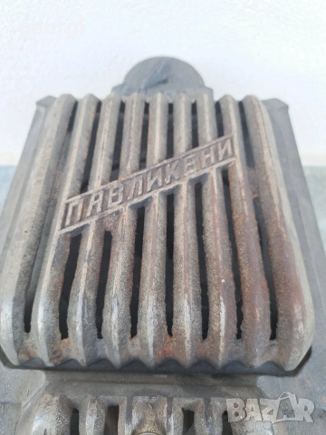 стара българска чугунена печка на дърва, снимка 7 - Печки, фурни - 54249155