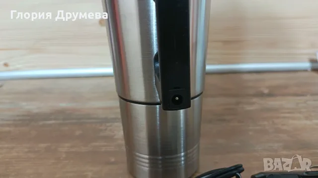 Електрически термус, 500 мл, 12V, издръжлива конструкция, бързо нагряване, снимка 3 - Друга електроника - 55504547