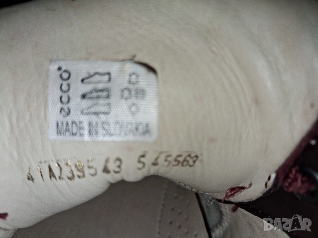 2 чифта -  Ecco №41 и №42 дамски обувки , снимка 8 - Дамски ежедневни обувки - 44772786
