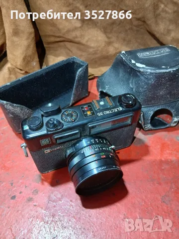 Фотоапарат Yashica Electro 35, снимка 2 - Фотоапарати - 55691270