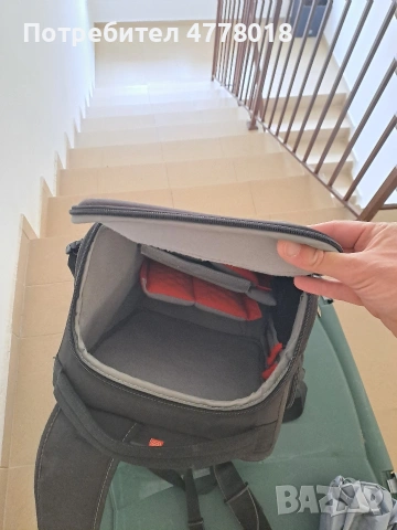 Раница Manfrotto и калъфи за Nanlite Compac 100/200, снимка 4 - Чанти, стативи, аксесоари - 53980192